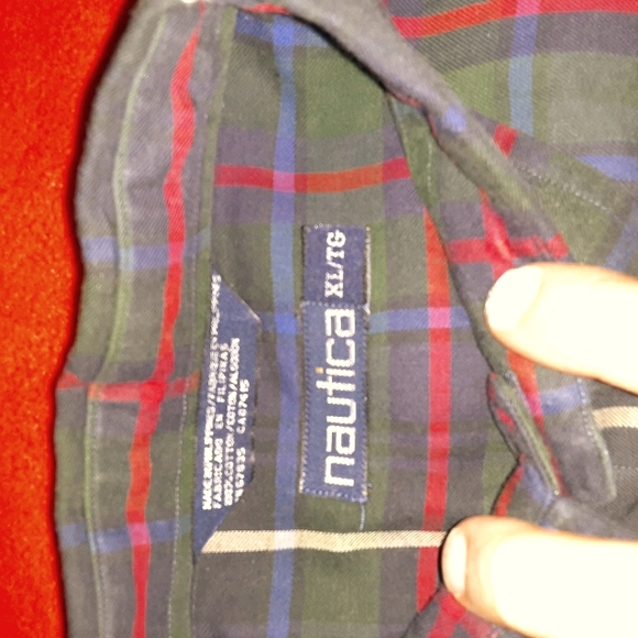 Long sleeve Nautica Button Up - Picture 2 of 5